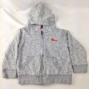 Minibamba Boy's Toddler Gray Hoodie Jacket Size 3T